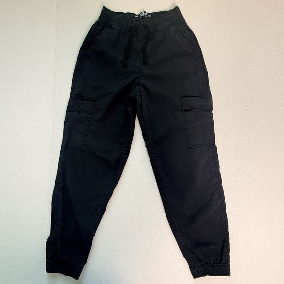 Hollister Ultra High-Rise Jogger Pants Black Cargo XXS Drawstring Gorpcore - Picture 10 of 12